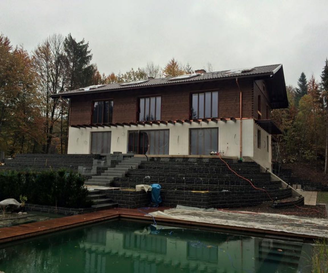 Neubau eines Einfamilienhauses, Grainau