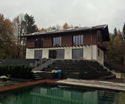 Neubau eines Einfamilienhauses, Grainau